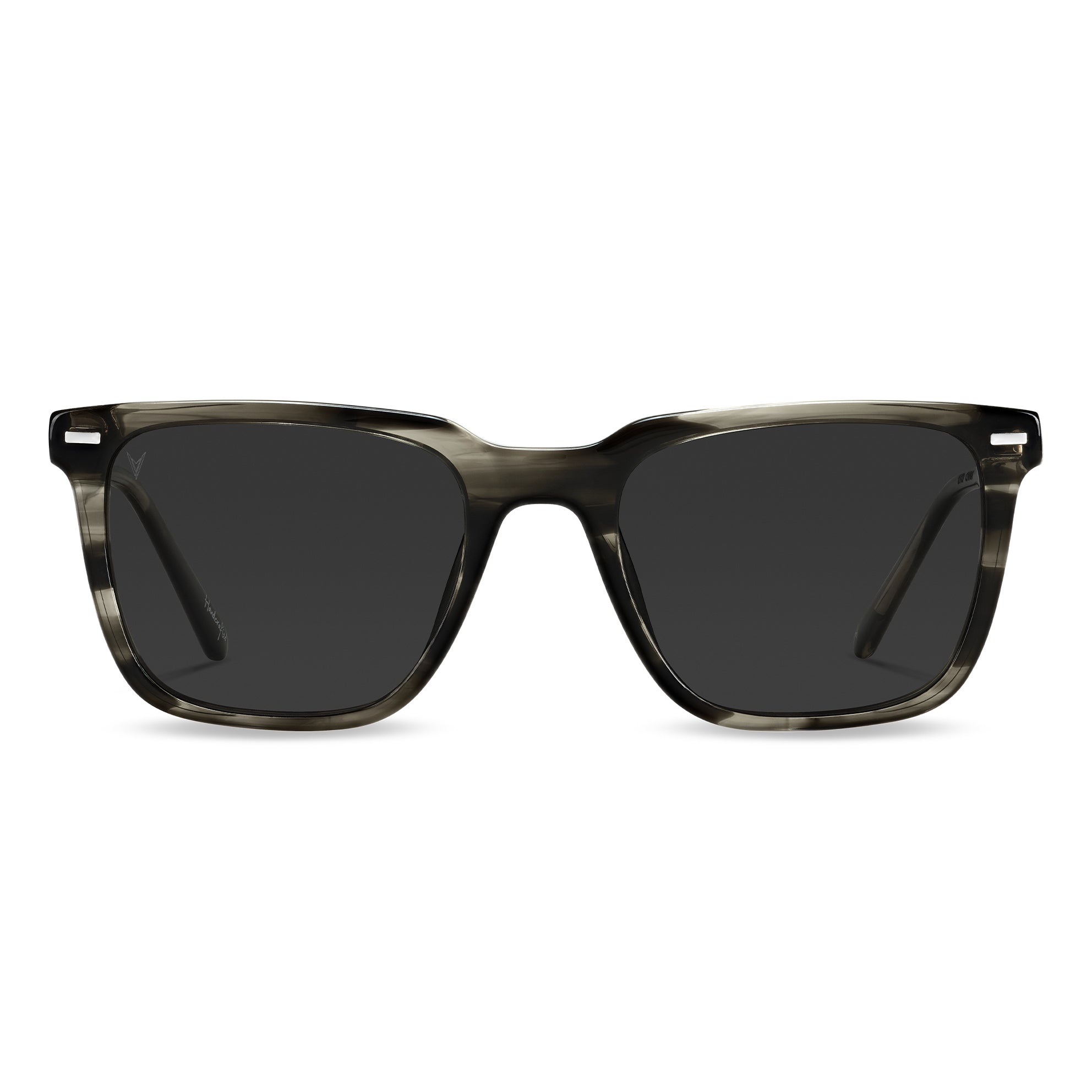 The Cooper square sunglasses in Black Smoke colorway