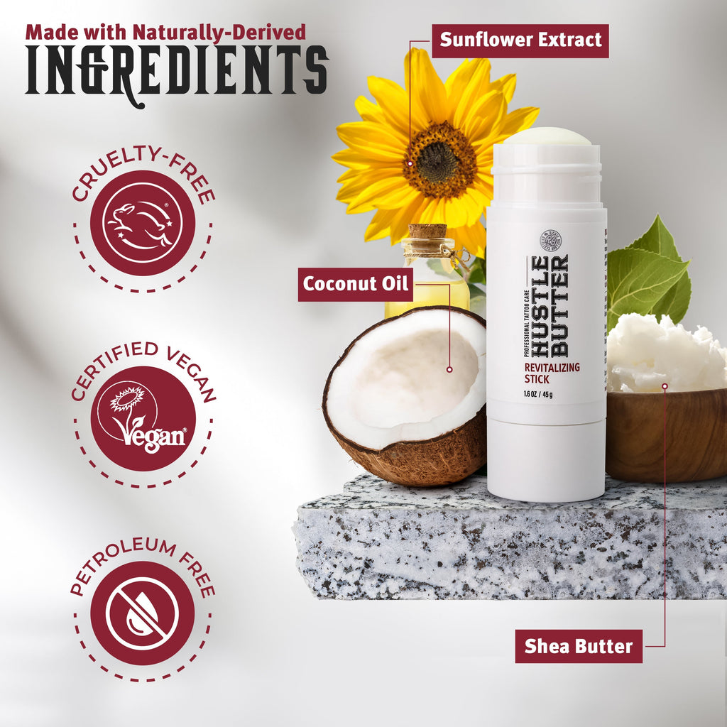 Revitalizing Tattoo Balm Stick - Moisturizing Skin Care