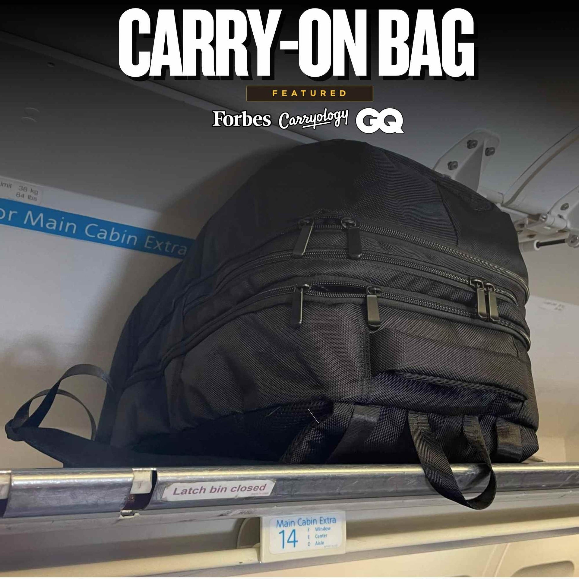 Sole Premise Carry-On Bag For Shoes, Clothes, Laptop And Camera