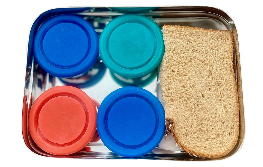 Stainless Steel Bento Box - 6 Compartment Kids