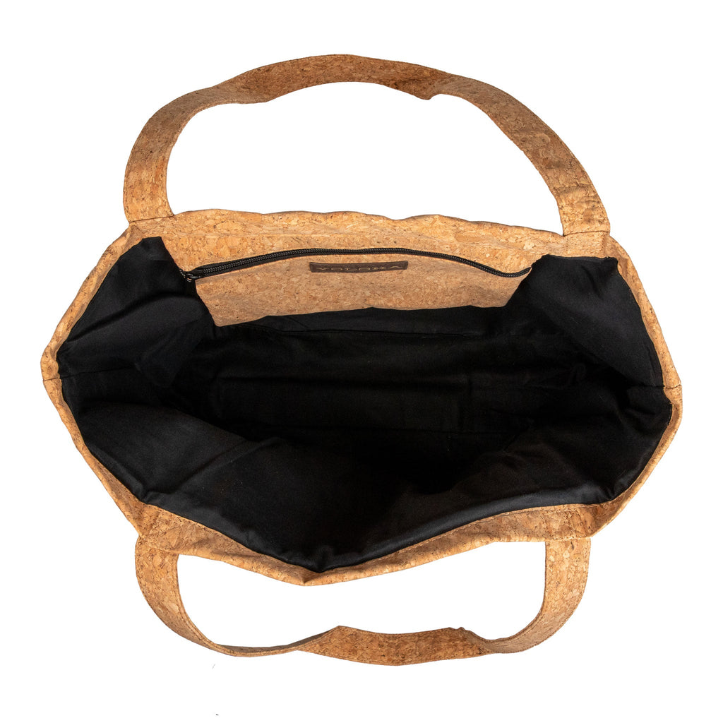Premium Cork Tote Bag with Yoga Mat Holder for Studio and Daily Use
