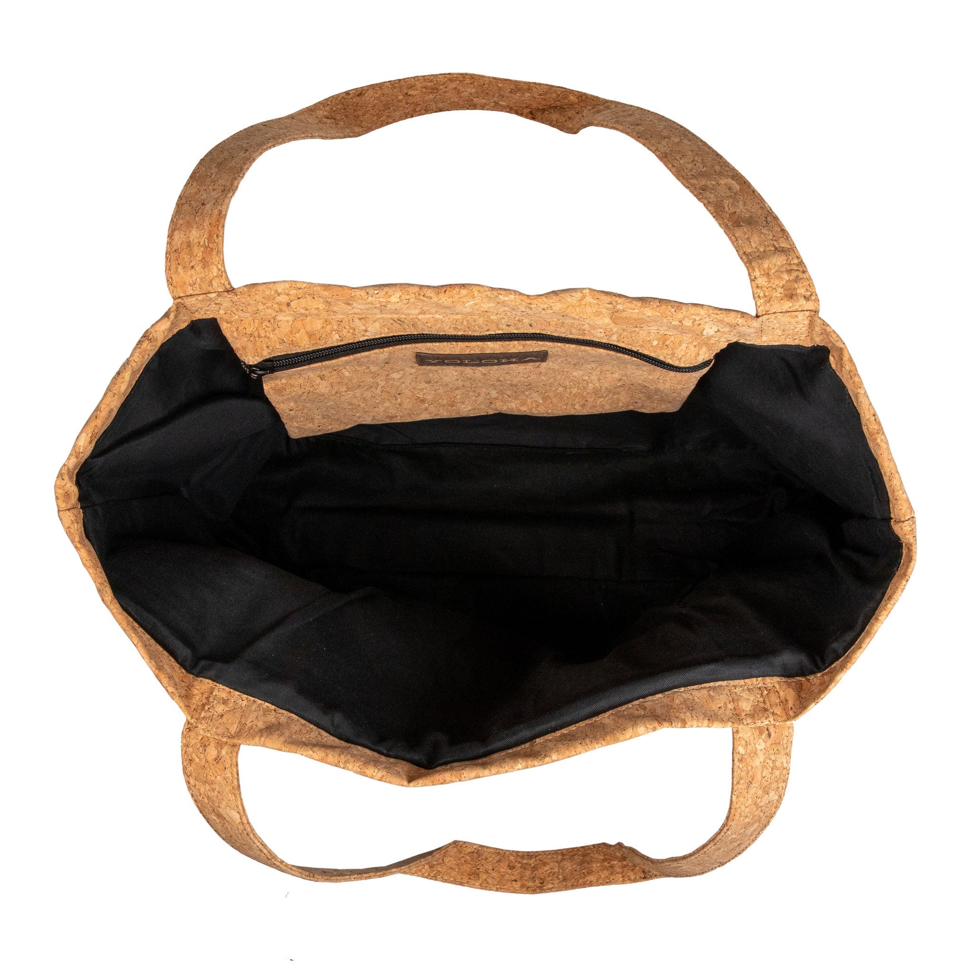 Premium Cork Tote Bag with Yoga Mat Holder for Studio and Daily Use