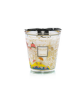 Baobab Collection Côte d'Azur Max 16 scented candle with architectural screen-printed glass design