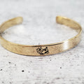 Cow Cuff Vegan Stacking Cuff Bracelet