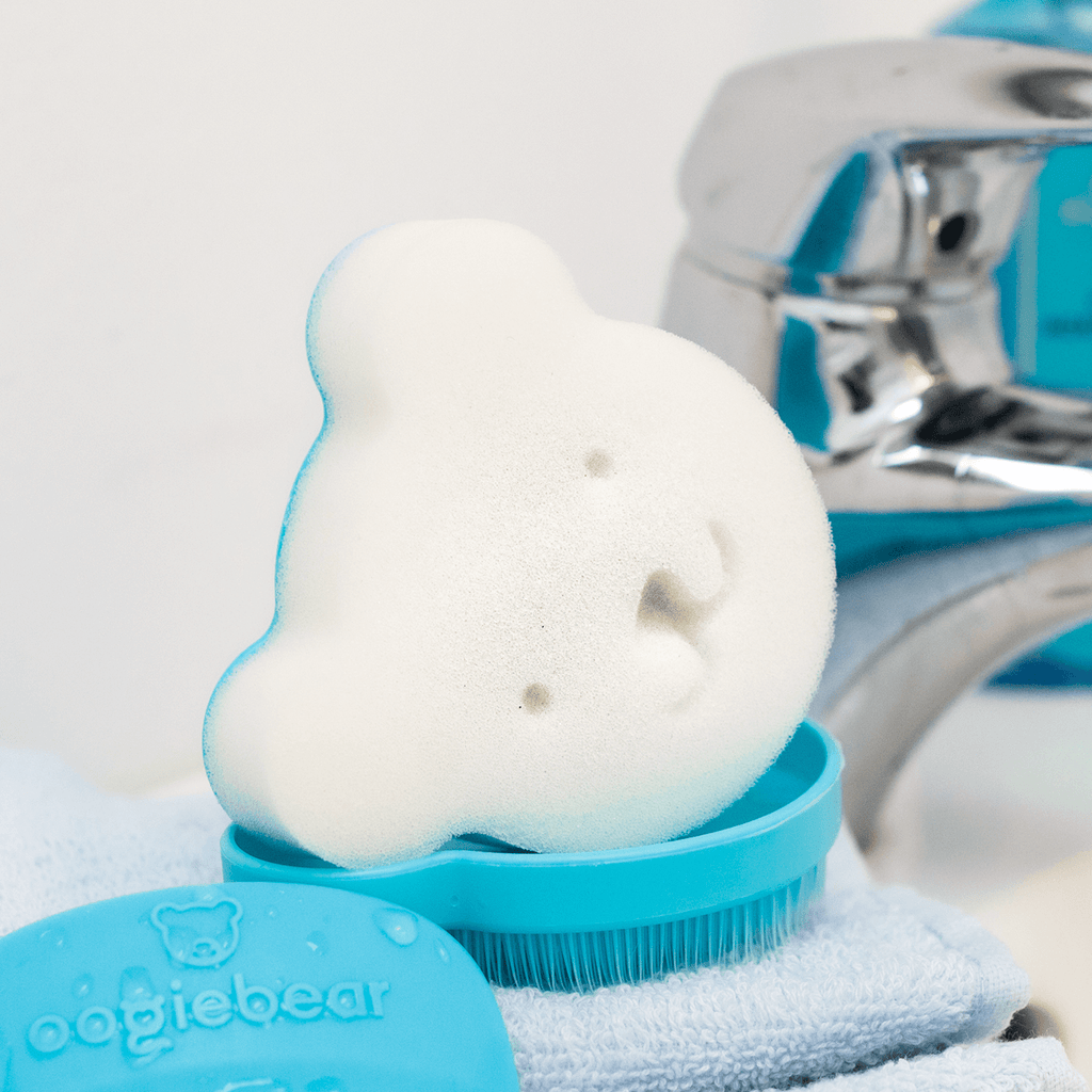 Cradle Cap Kit Replacement Sponge - White & Blue Gentle Skincare