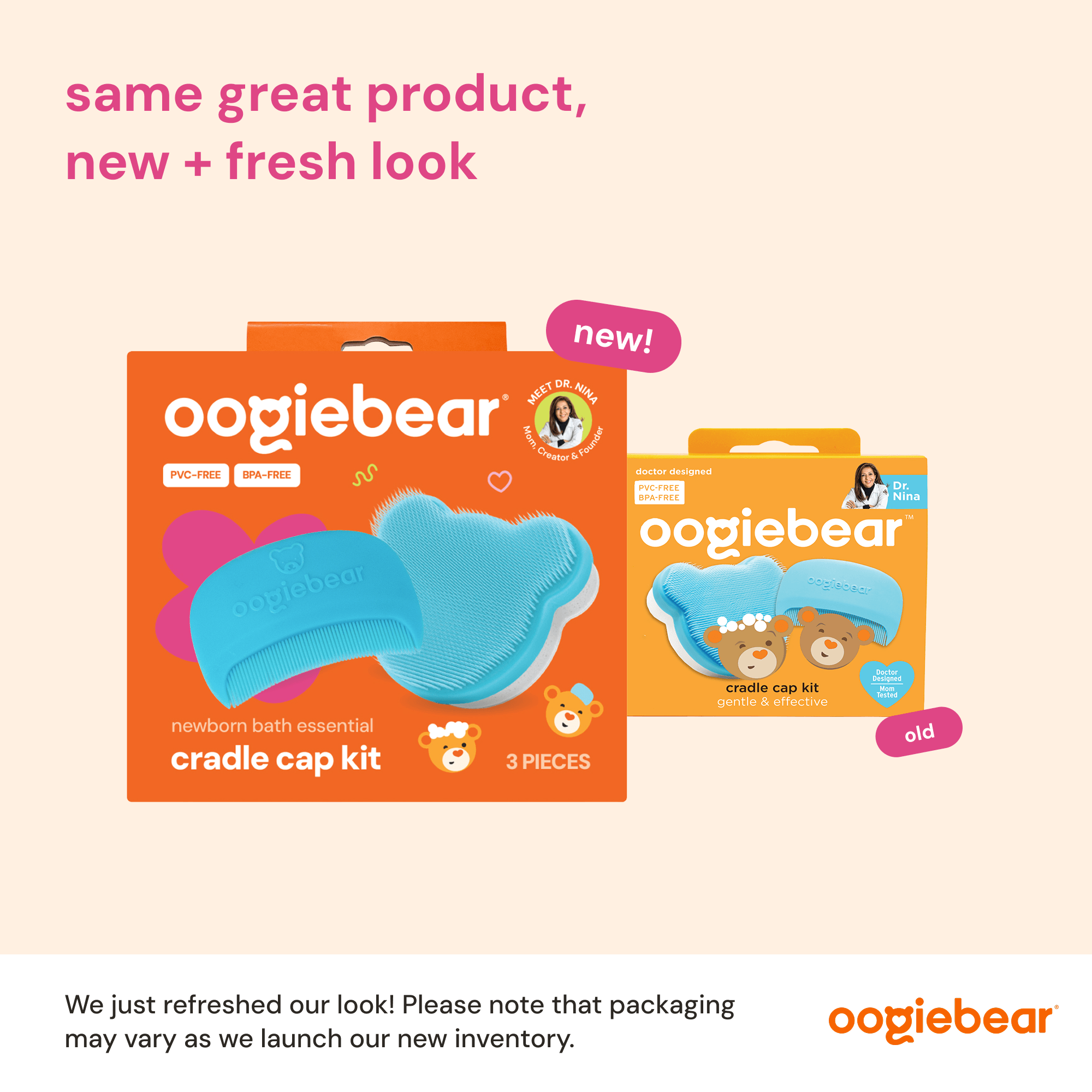 Baby Cradle Cap Kit - Two-Step Scalp Exfoliator & Grooming Set