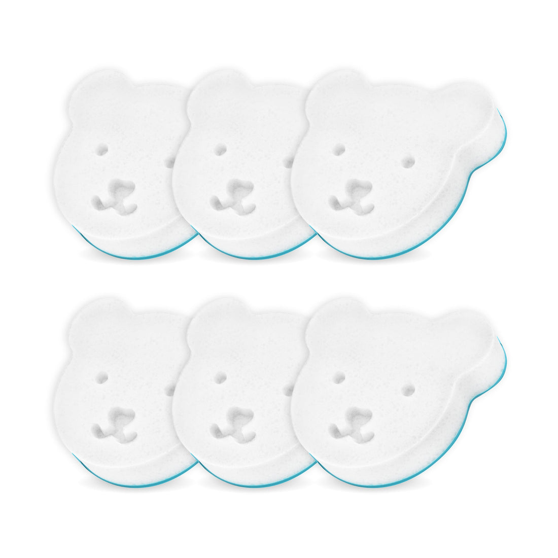 Cradle Cap Kit Replacement Sponge - White & Blue Gentle Skincare