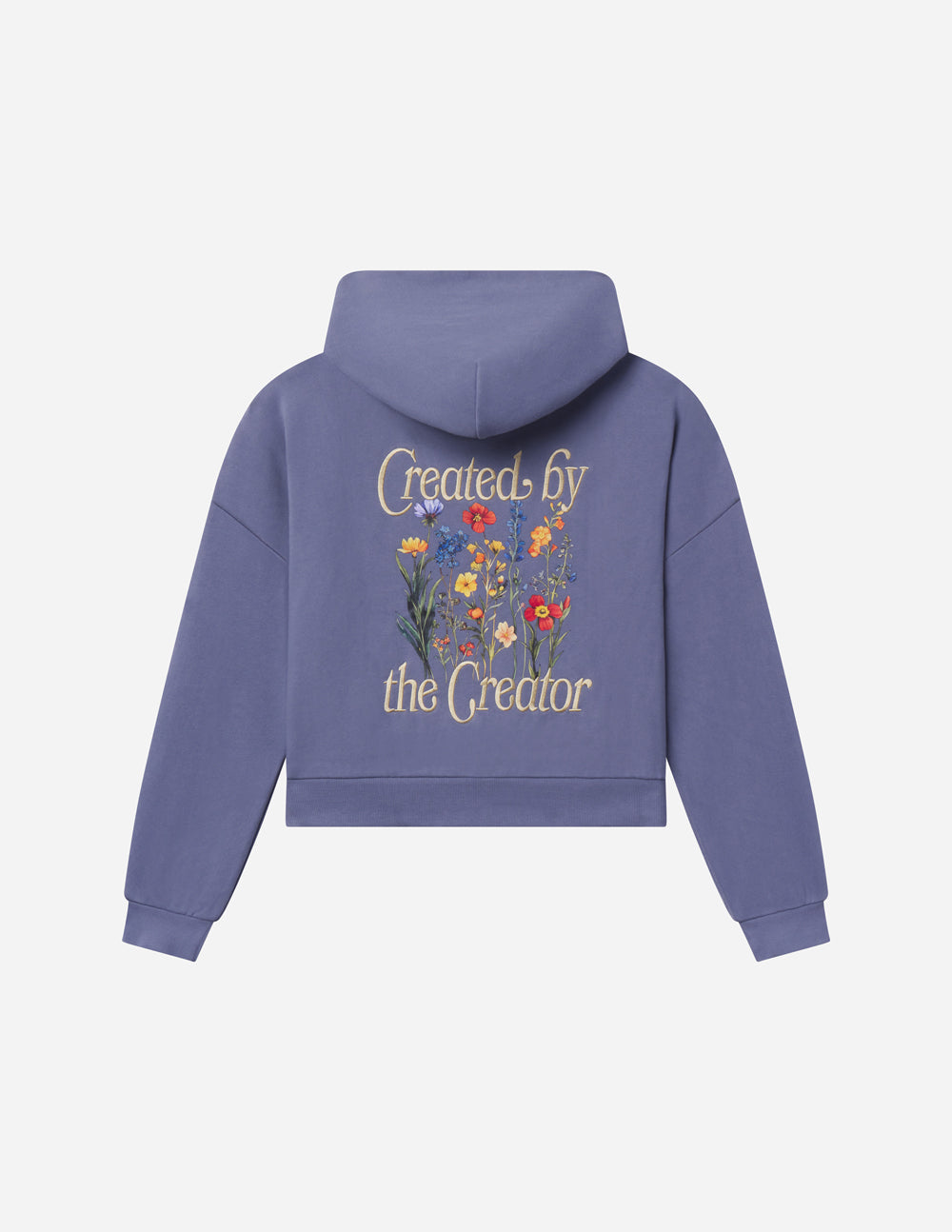 Plum Full-Zip Hoodie Relaxed Fit Cotton Essential