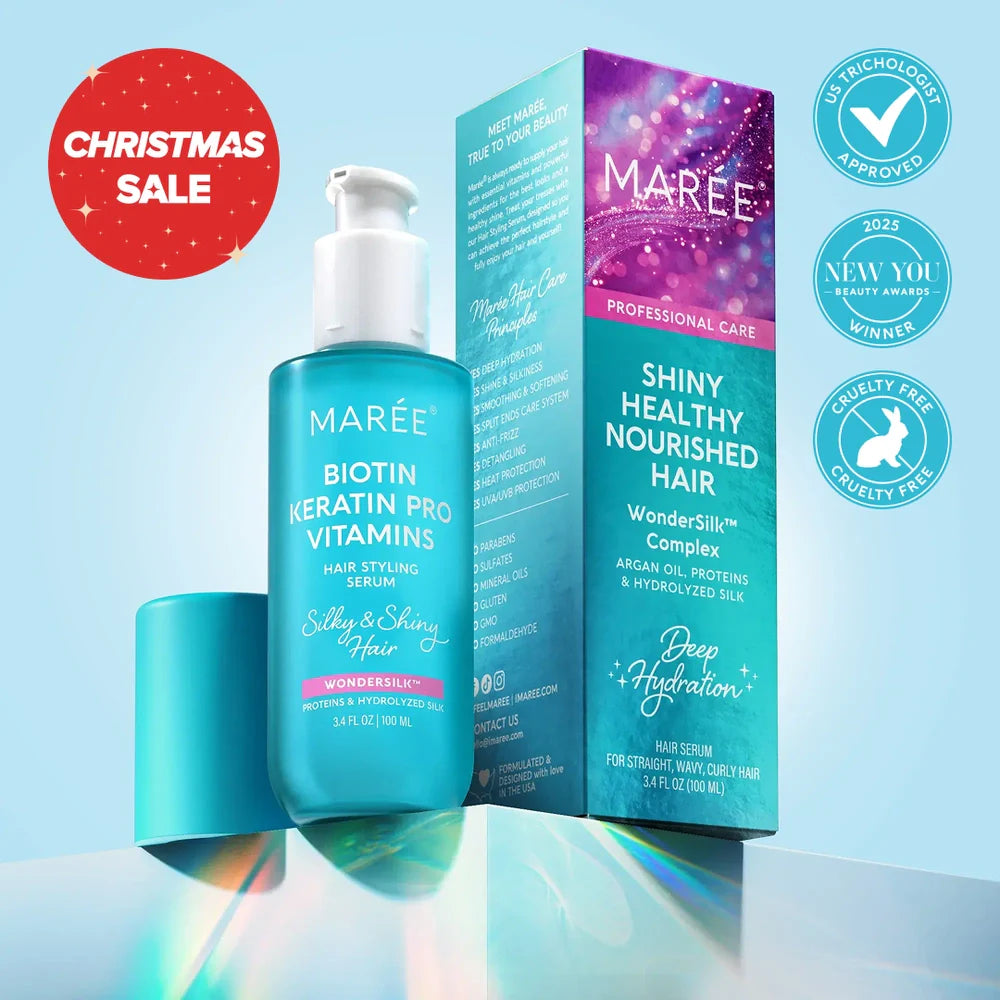 Keratin Oil Serum for Dry & Damaged Hair