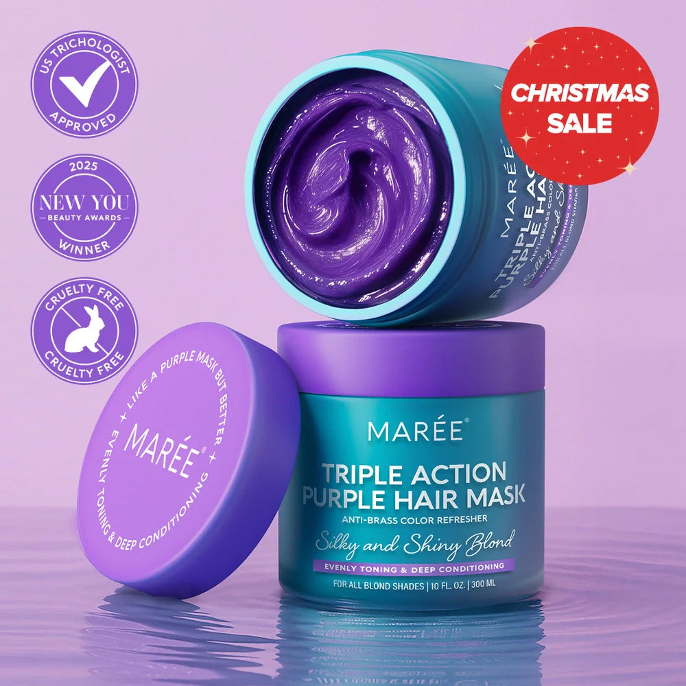 Purple Mask for Blonde Hair