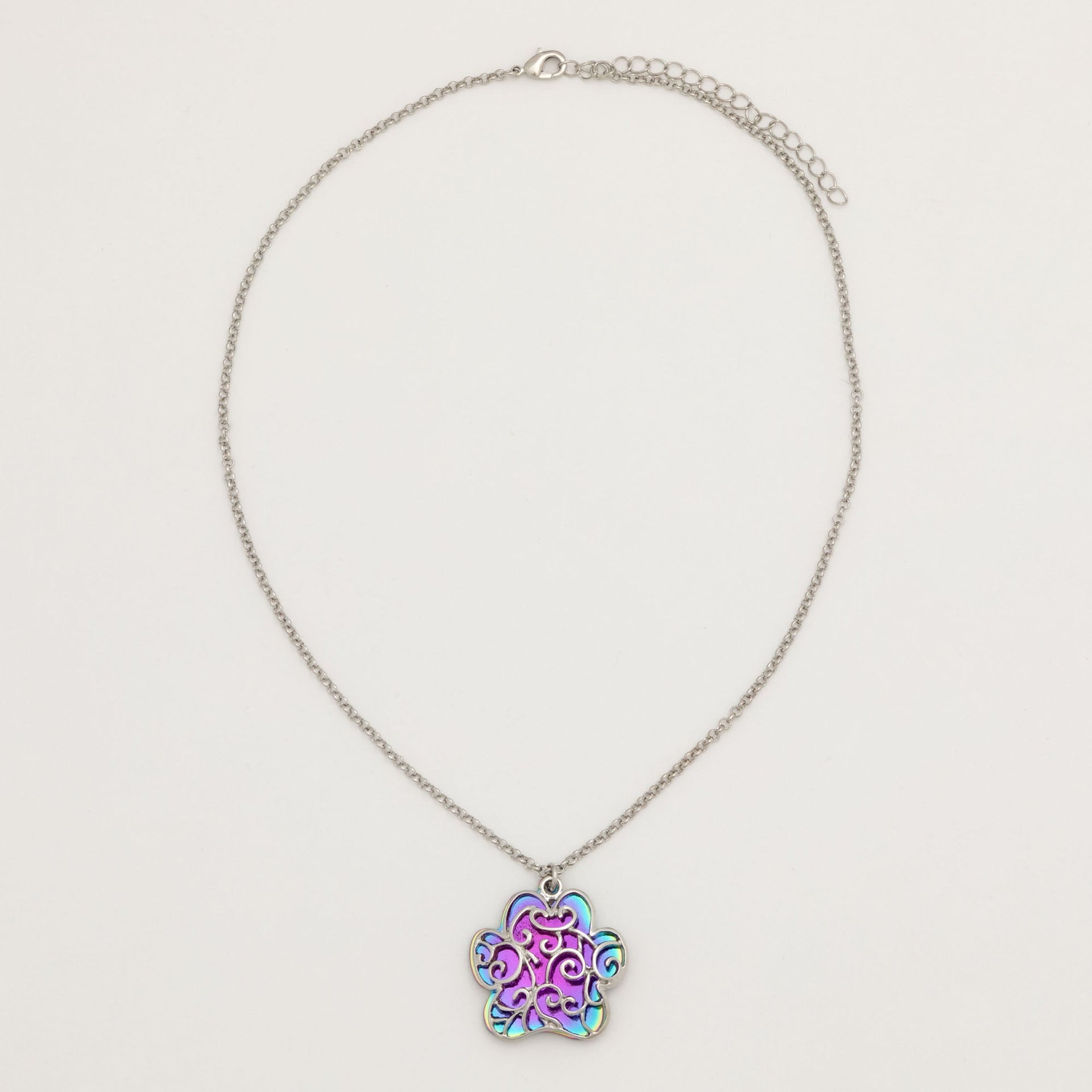 Fur-Ever Home Paw Charm Necklace