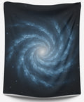 Crystal Spiral Galaxy Tapestry