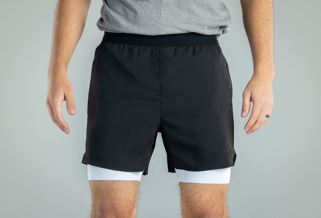 Men's V1 Athletic Shorts - Black Performance