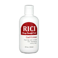 Bottle of Rici Curl Crème 8oz styling cream for defined, bouncy curls