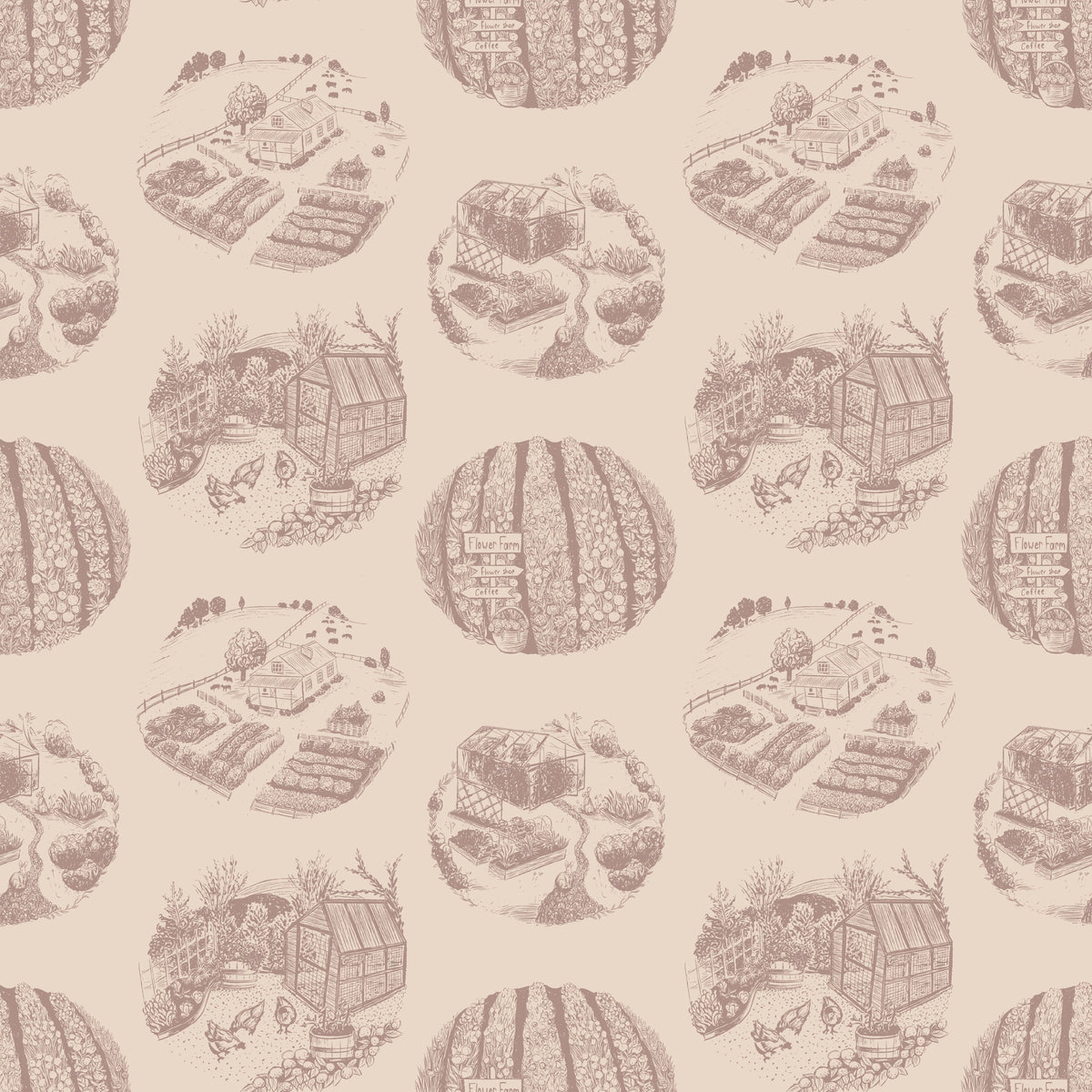 Curran Wallpaper by Creative Faith Studio