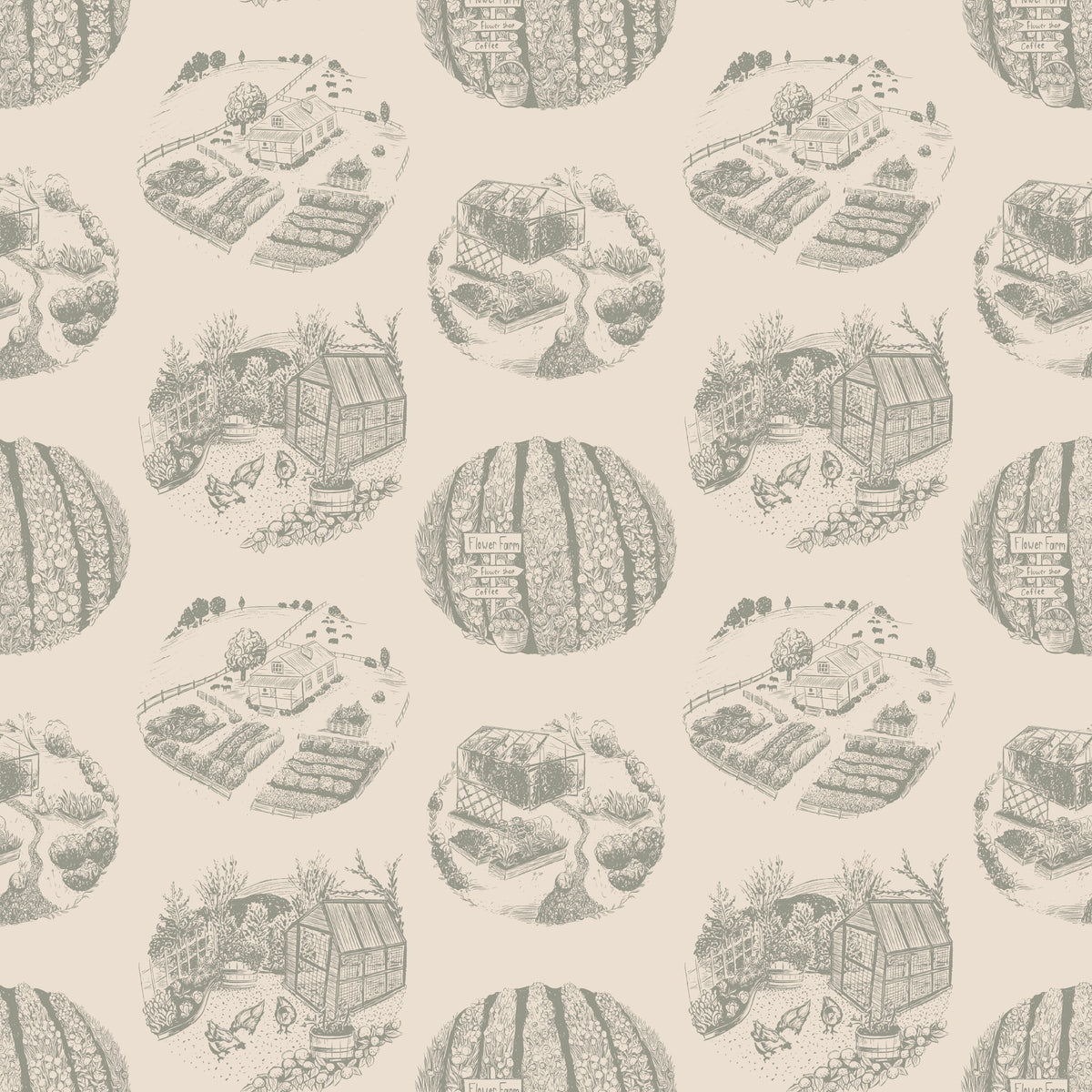Curran Wallpaper by Creative Faith Studio