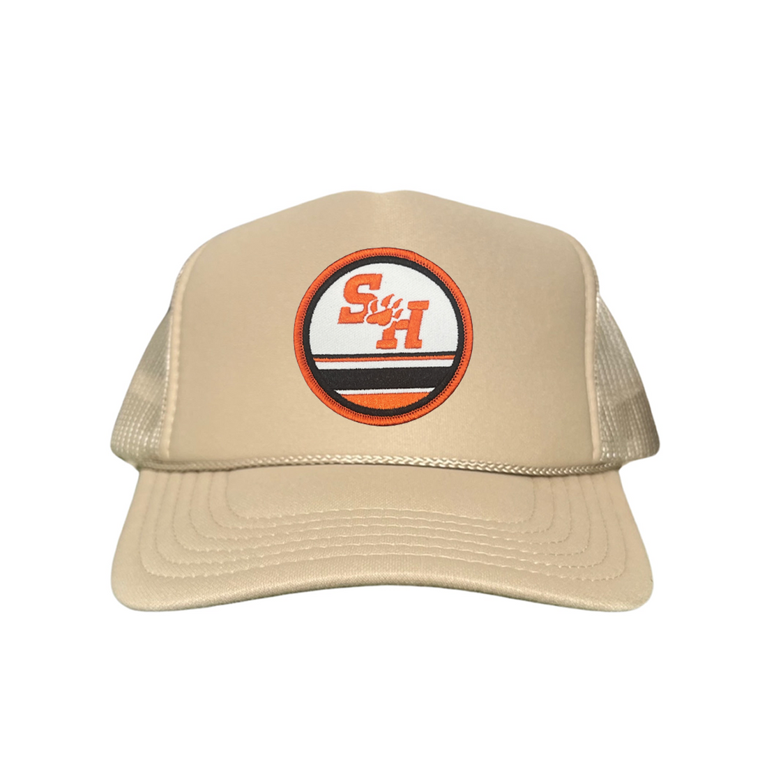 Sam Houston State Paw Circle Curved Bill Mesh Snapback