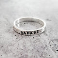 Custom Sterling Silver Ring