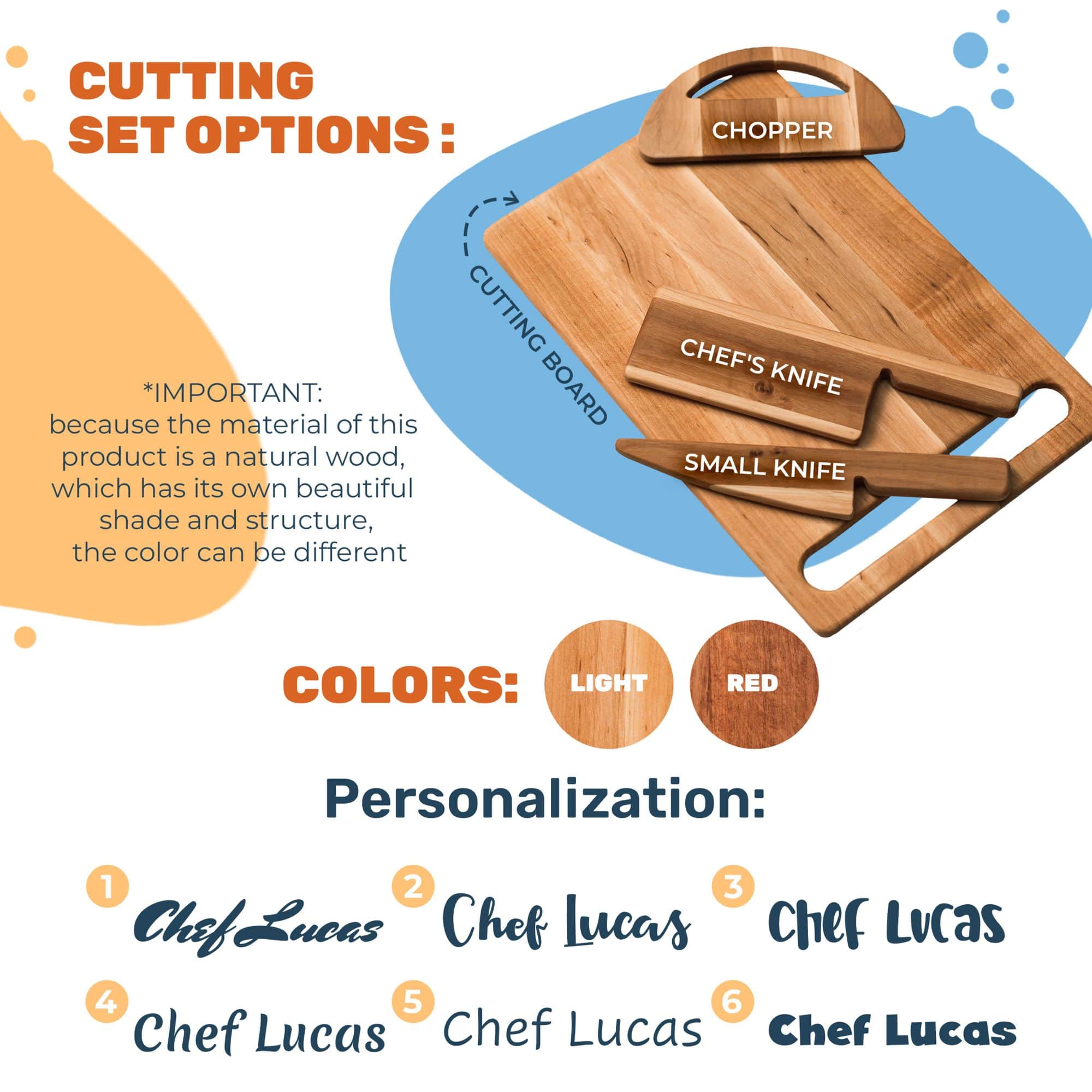 Safe Kids Cutting Board and Knives Set for Culinary Exploration