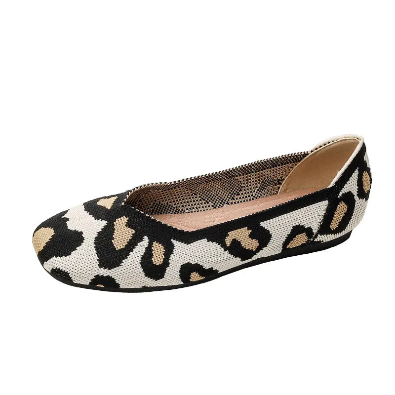 New Beijing Style Woven Flat Shoes for Women