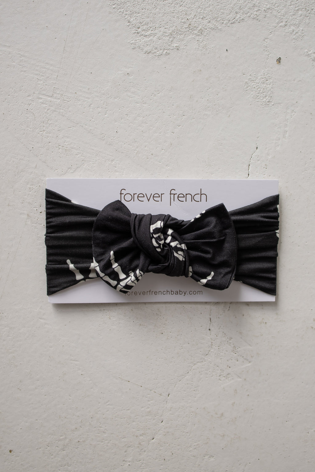 Bamboo Head Wrap | Midnight Skelly