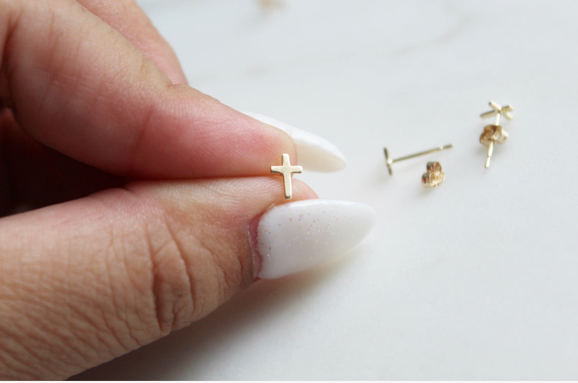 Cross Studs