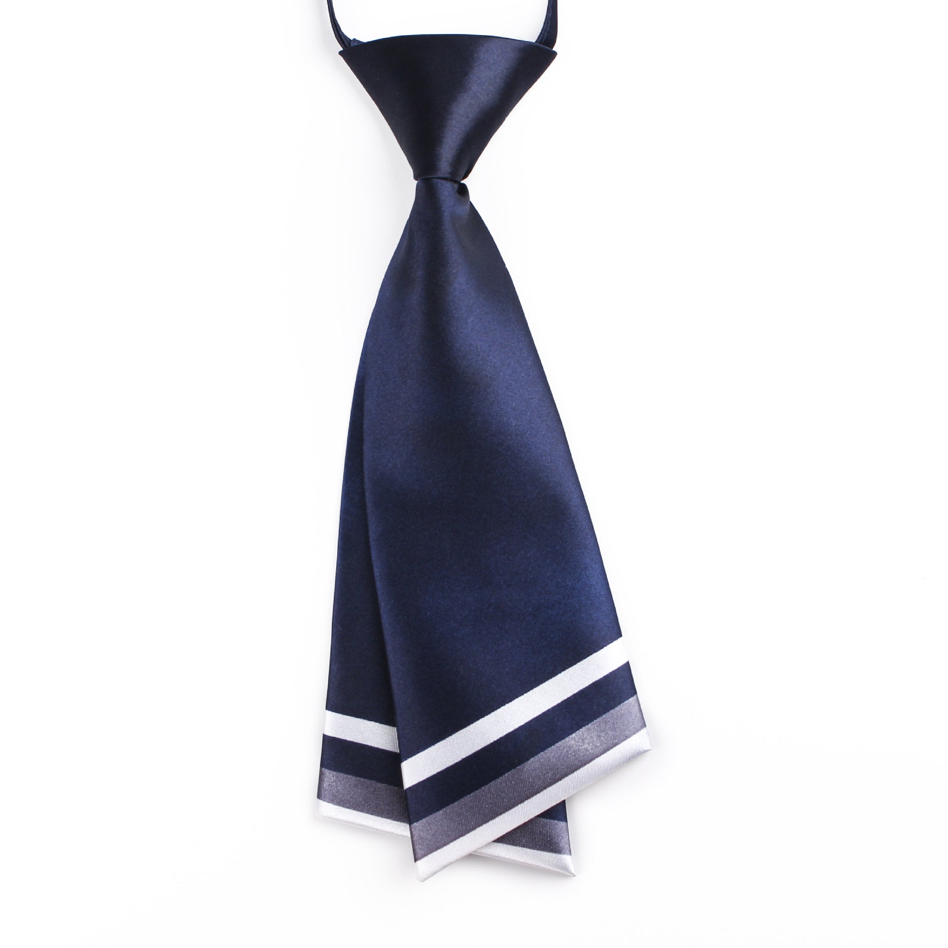 Japanese School Uniform Necktie - Professional Pre-Tied Design - Image 6