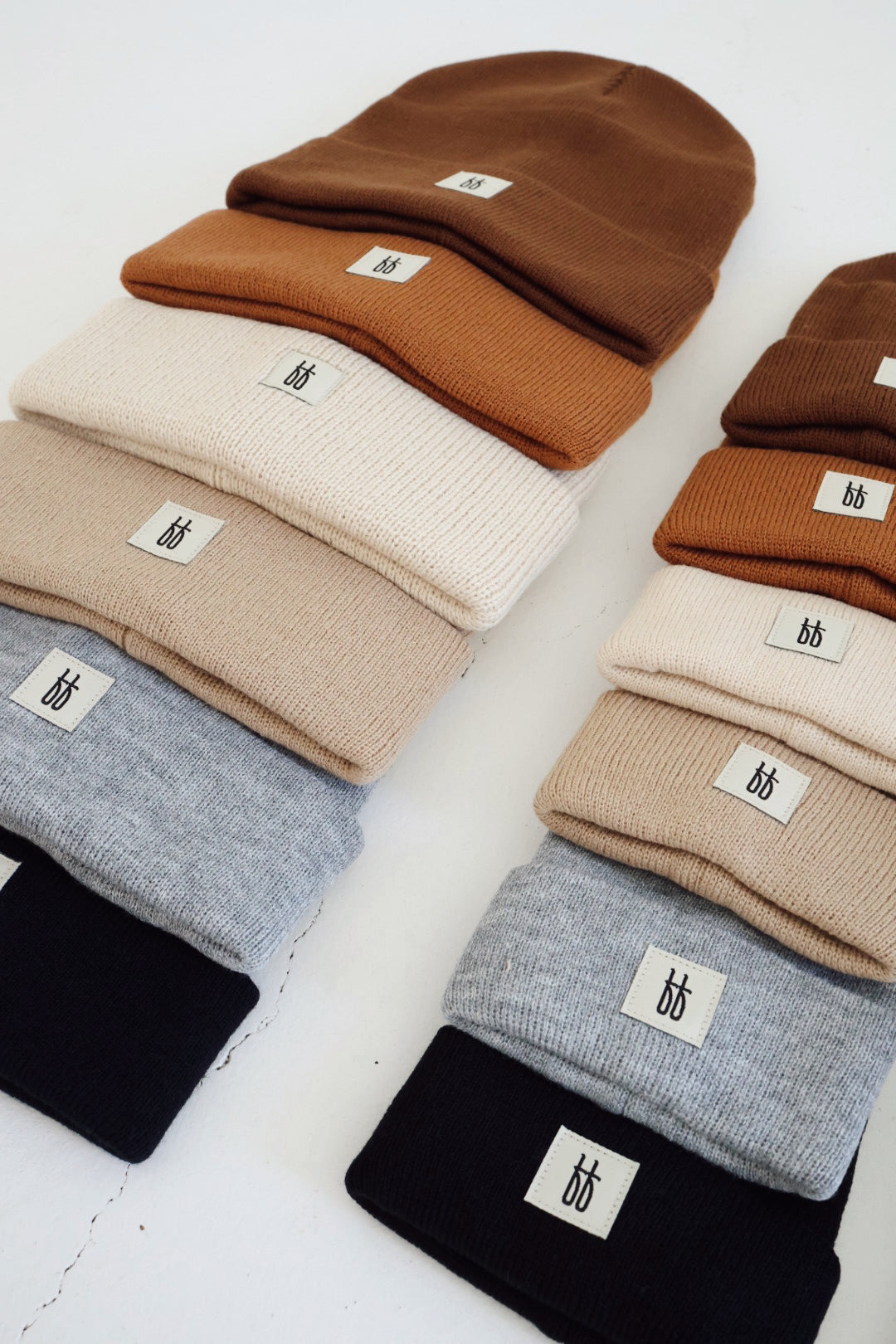 Chestnut Knit Beanie for Kids - Minimalist Unisex Winter Hat