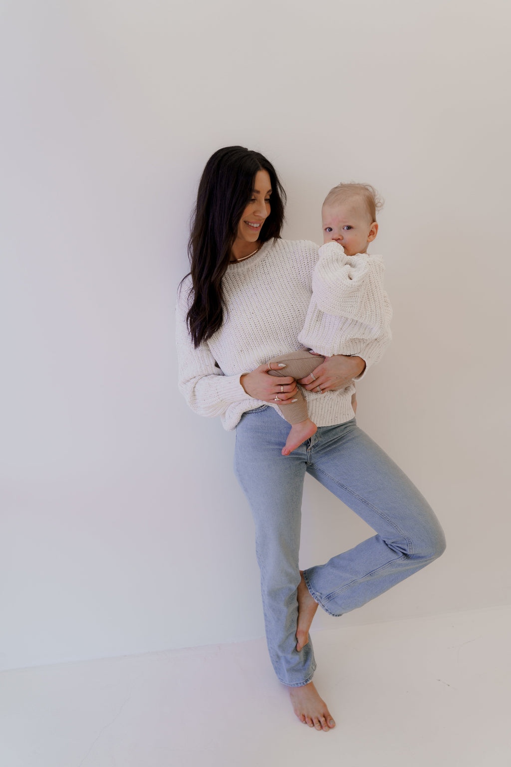 Knit Sweater | Cloud Confetti
