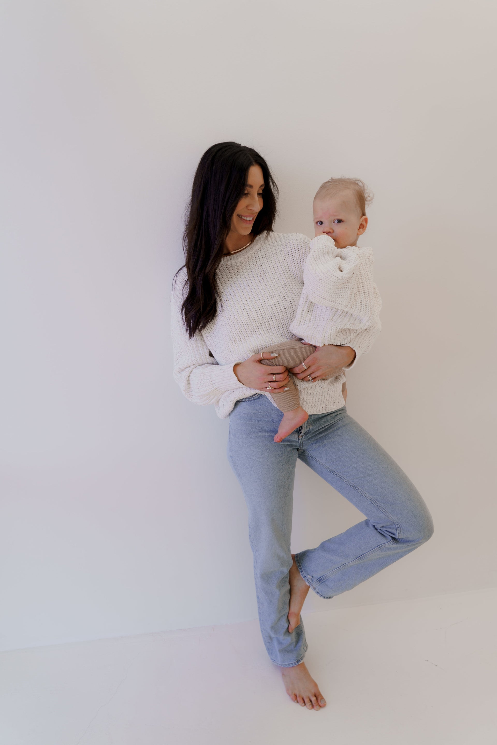 Knit Sweater | Cloud Confetti