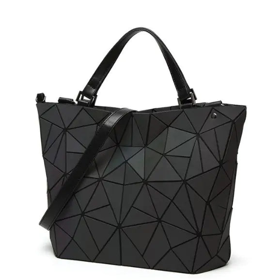 Geometric Laser Women's Handbag and Crossbody Bag