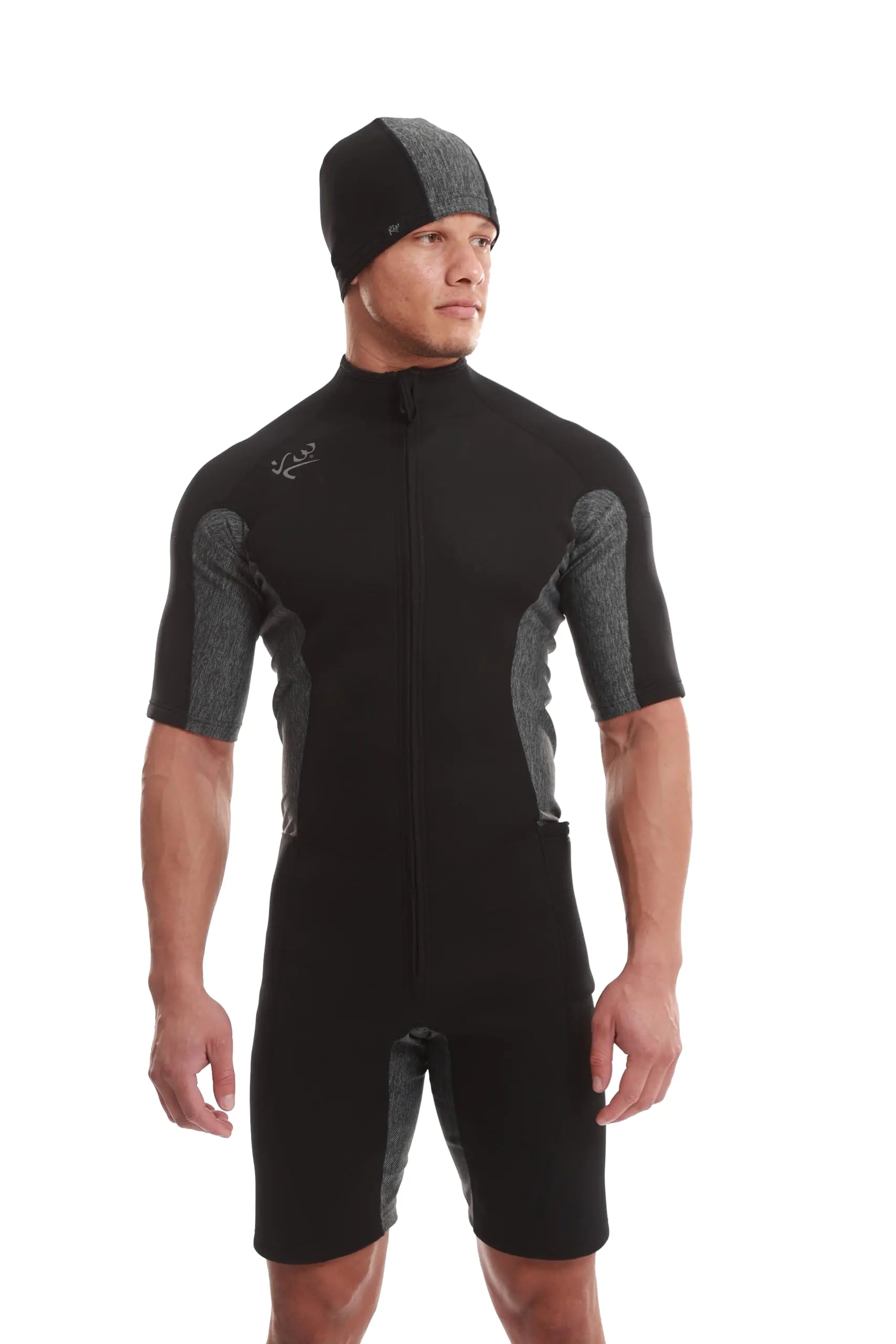 Kutting Weight - Sauna Suit V4 - SweatTech Neoprene Sauna Suit - for Exercise Workout Heat Training & Weight Loss - Heat Training - Breathable & Flexible - Maximize Workouts - 3XL - Black