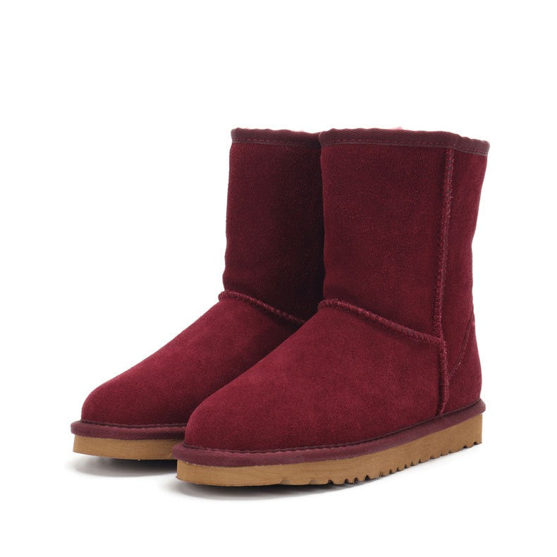 Women's Cozy Classic Warm Suede-Style Winter Snow Boots - Image 6