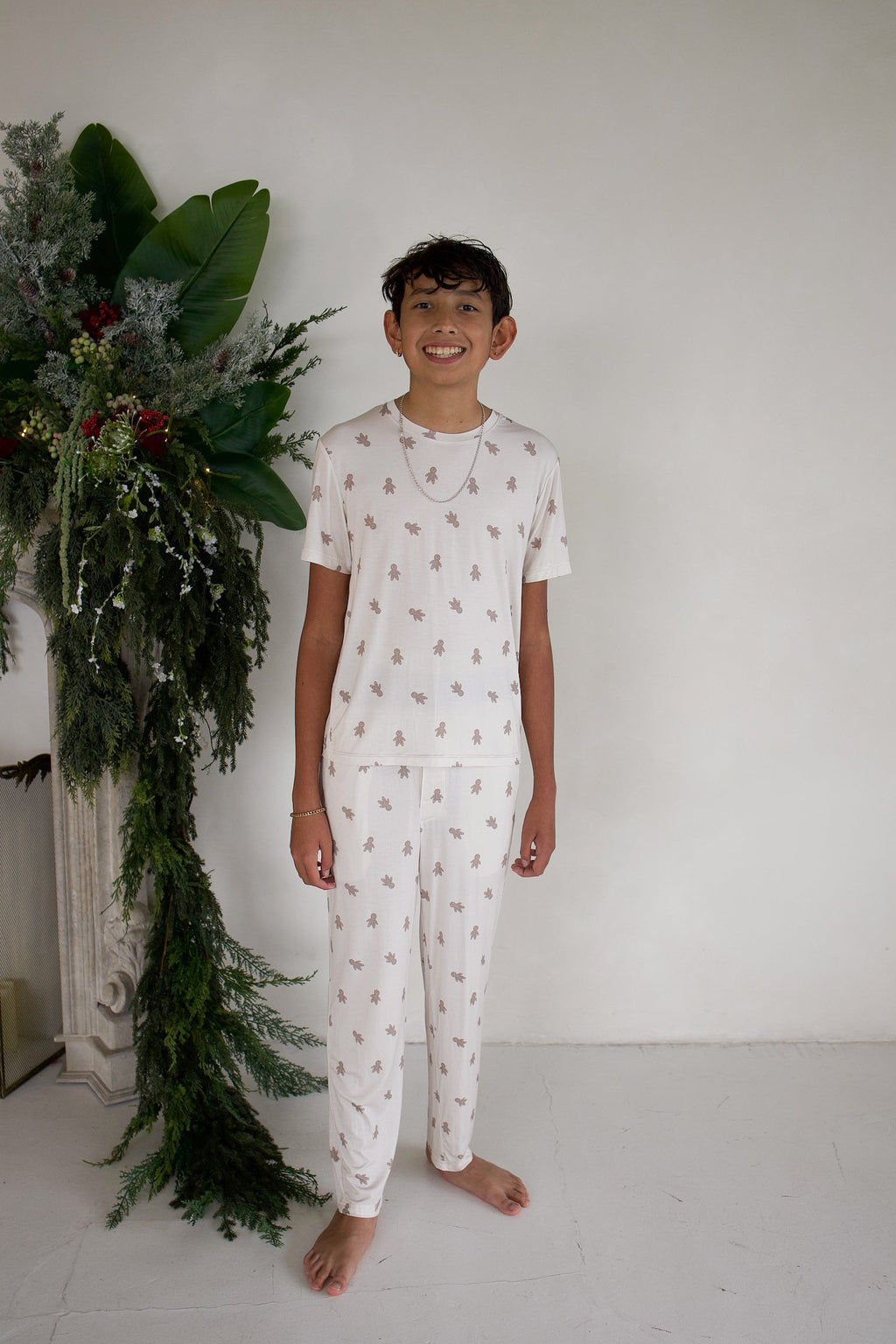 Youth Straight Leg Bamboo Pajamas | Gingersnap