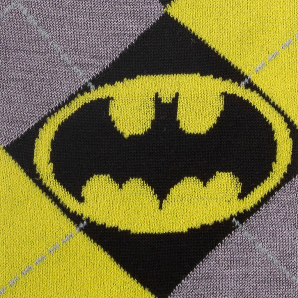 DC Batman Argyle Classic Sock