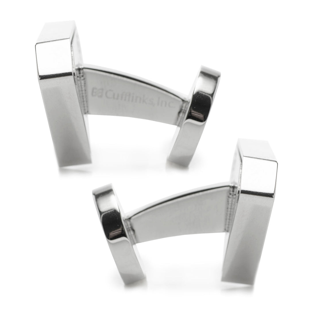 DC Superman Black Onyx Stainless Steel Cufflinks