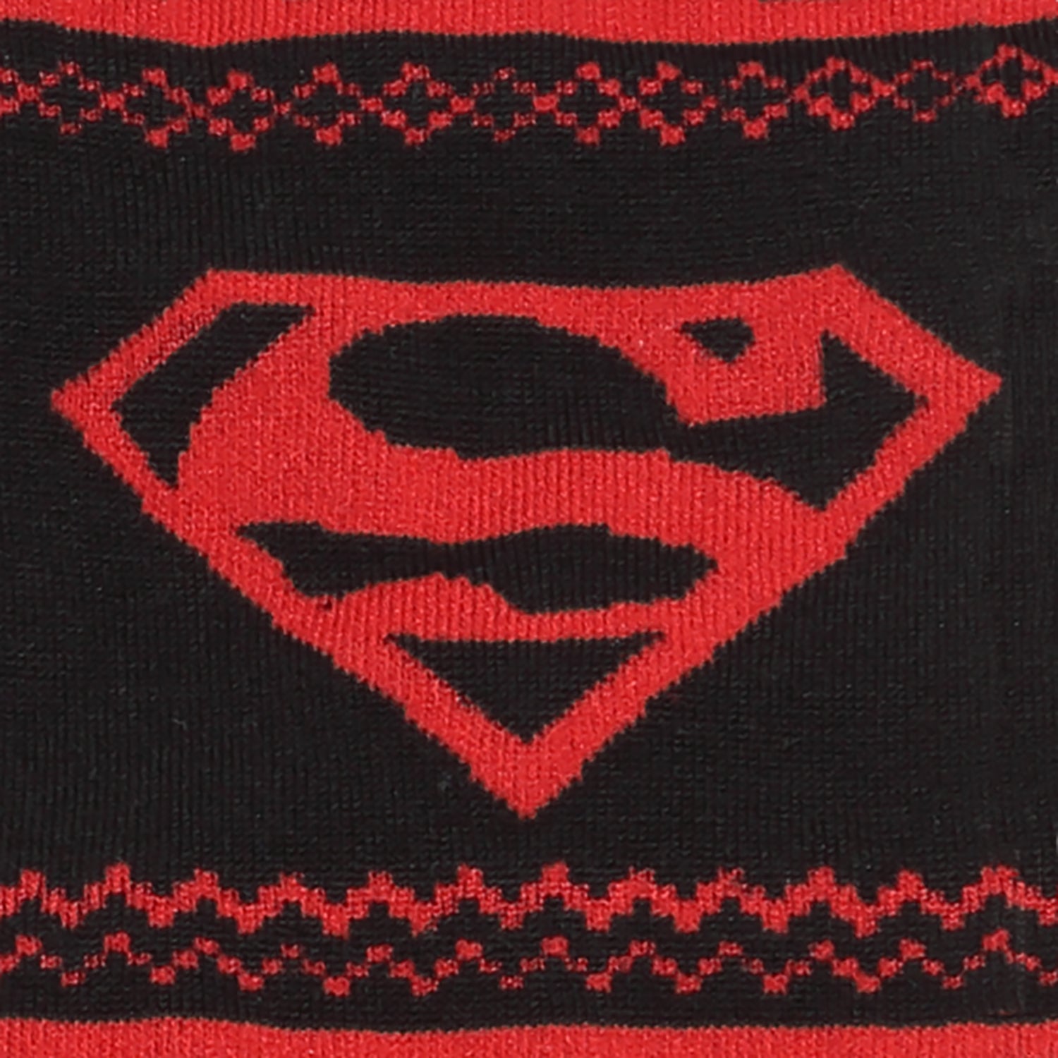 DC Superman Fair Isle Socks