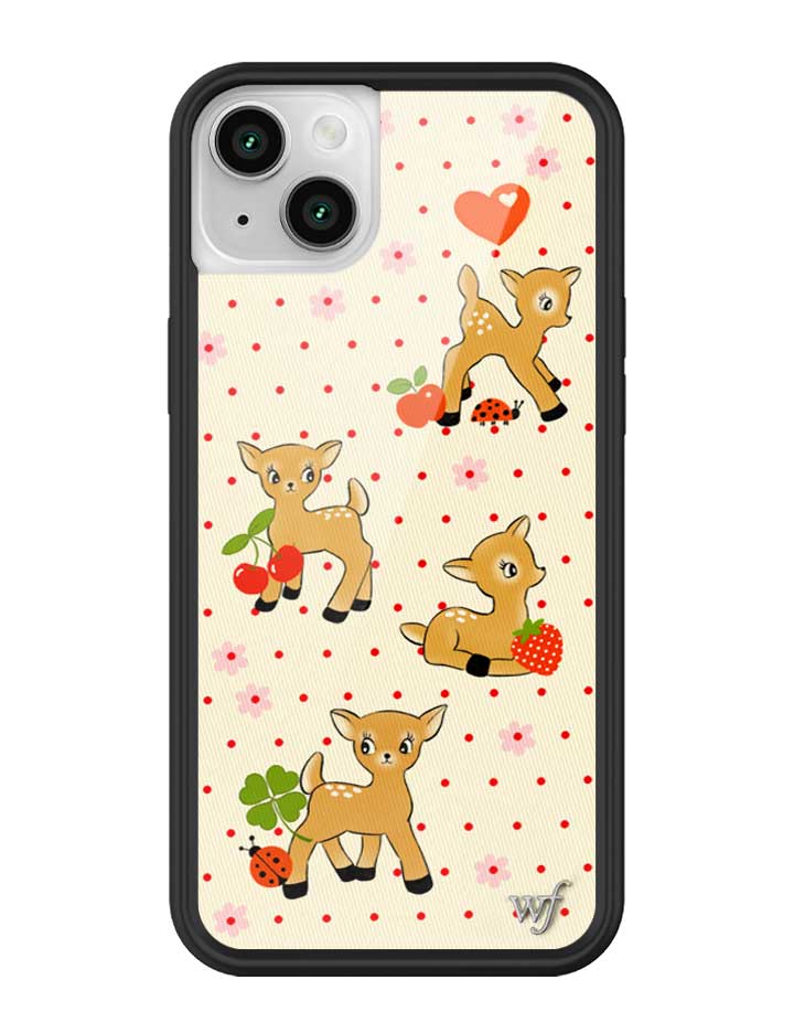Oh Deer iPhone Case with Whimsical Woodland Print and Polka Dots - Image 38