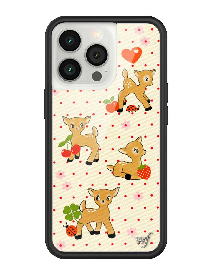 Oh Deer iPhone Case with Whimsical Woodland Print and Polka Dots - Image 36