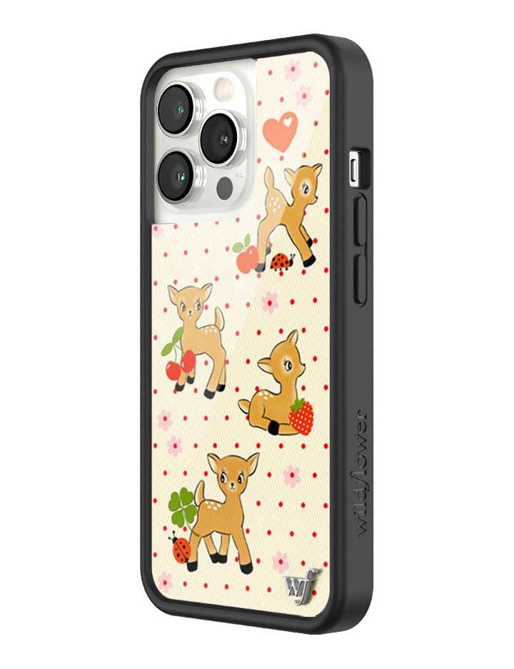 Oh Deer iPhone Case with Whimsical Woodland Print and Polka Dots - Image 37