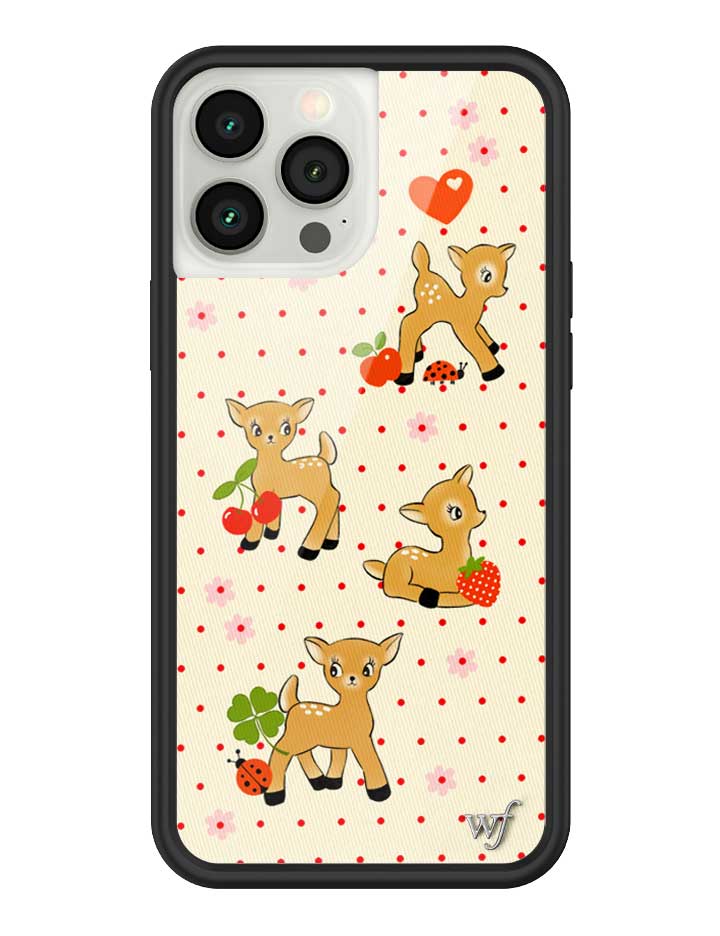 Oh Deer iPhone Case with Whimsical Woodland Print and Polka Dots - Image 34