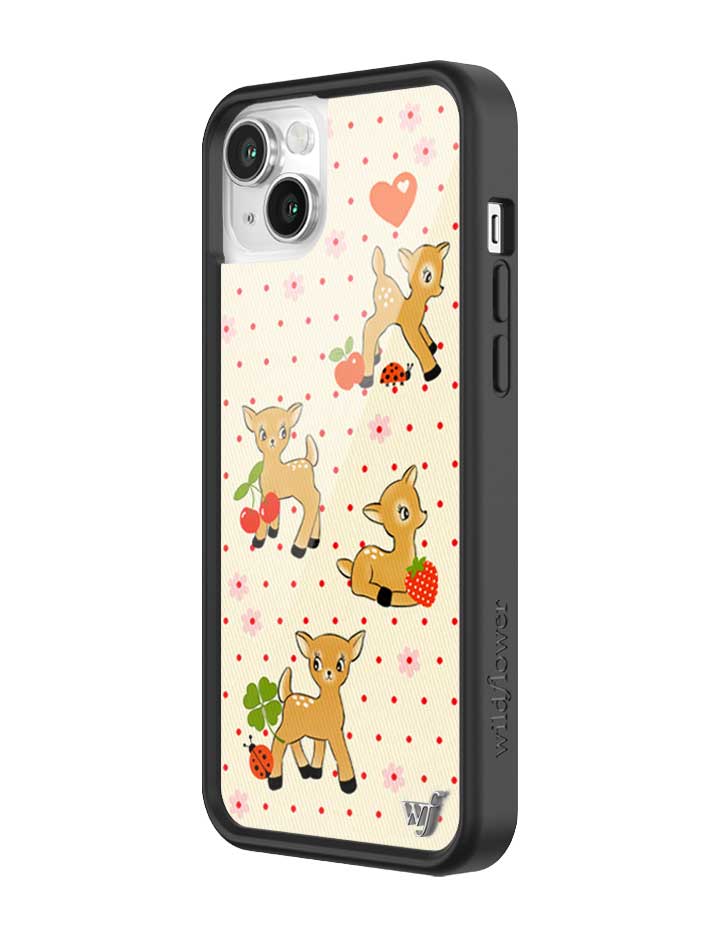Oh Deer iPhone Case with Whimsical Woodland Print and Polka Dots - Image 33