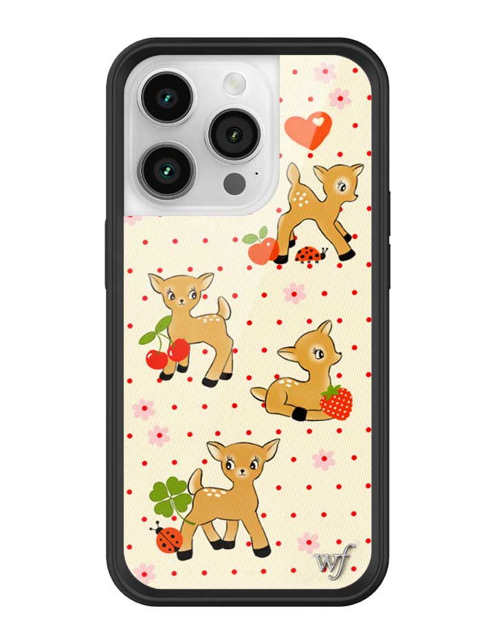 Oh Deer iPhone Case with Whimsical Woodland Print and Polka Dots - Image 30