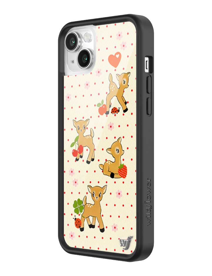 Oh Deer iPhone Case with Whimsical Woodland Print and Polka Dots - Image 29