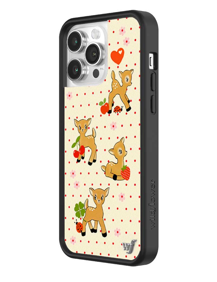 Oh Deer iPhone Case with Whimsical Woodland Print and Polka Dots - Image 27