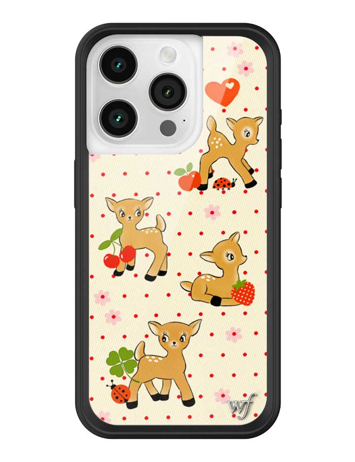 Oh Deer iPhone Case with Whimsical Woodland Print and Polka Dots - Image 22