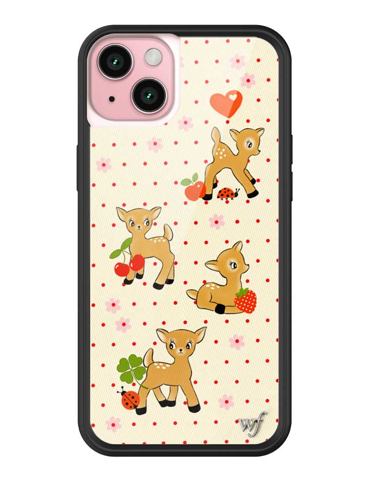 Oh Deer iPhone Case with Whimsical Woodland Print and Polka Dots - Image 20