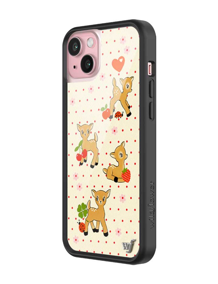 Oh Deer iPhone Case with Whimsical Woodland Print and Polka Dots - Image 21