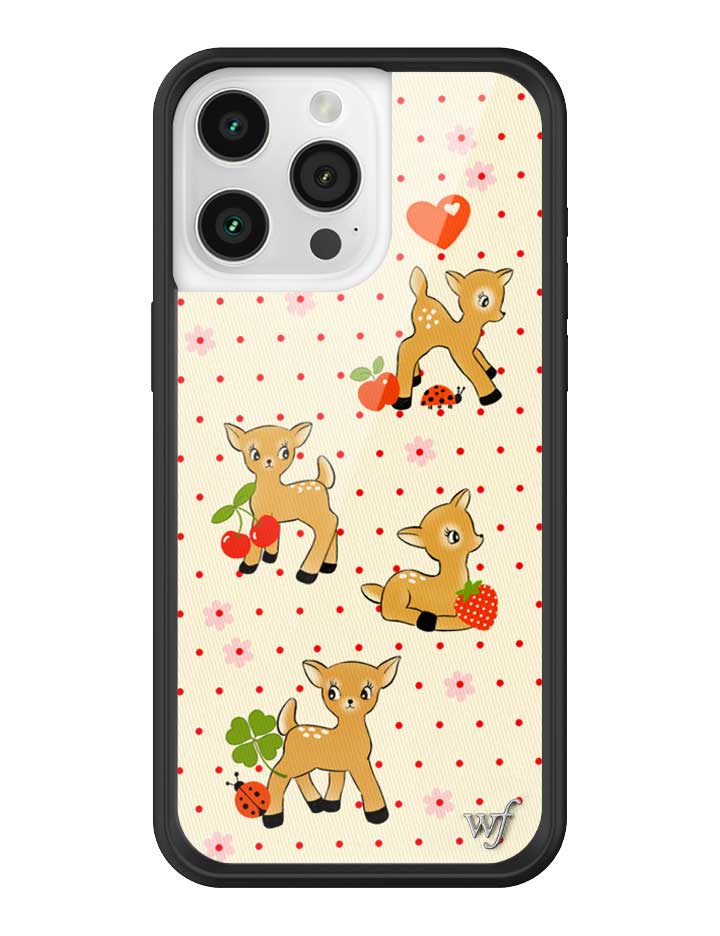 Oh Deer iPhone Case with Whimsical Woodland Print and Polka Dots - Image 18