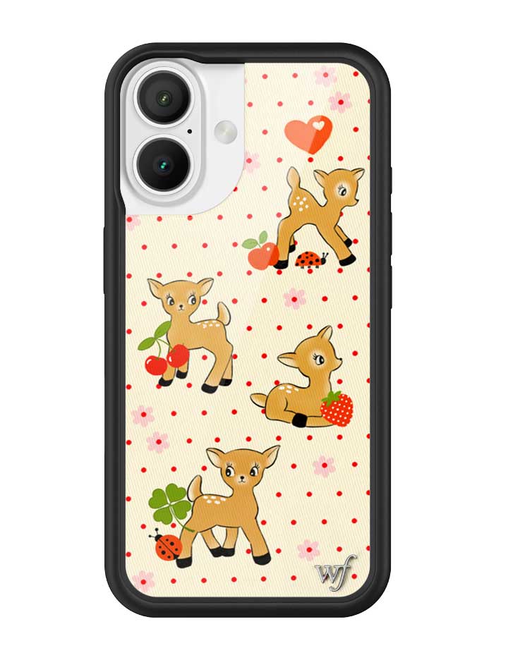 Oh Deer iPhone Case with Whimsical Woodland Print and Polka Dots - Image 16